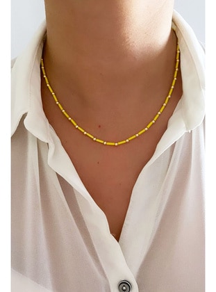 Yellow - Necklace - Liveyn Design
