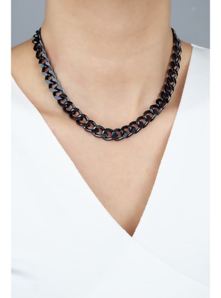 Black - Necklace - Liveyn Design