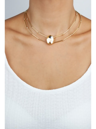 Gold color - Necklace - Liveyn Design