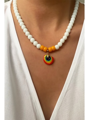 Orange - Necklace - Liveyn Design