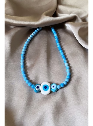 Light Blue - Necklace - Liveyn Design