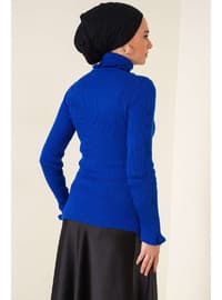 Saxe Blue - Knit Sweaters