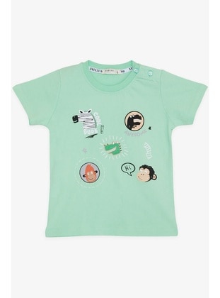 Sea Green - Baby T-Shirts - Breeze Girls&Boys