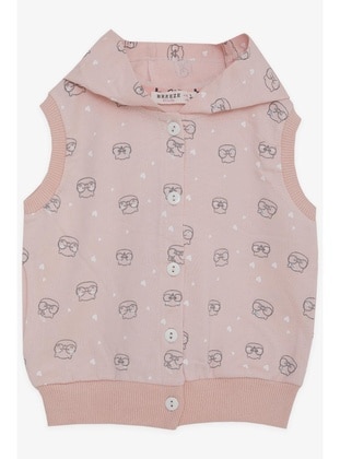 Salmon - Baby Cardigan&Vest&Sweaters - Breeze Girls&Boys