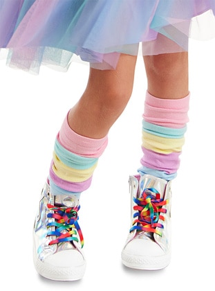 Multi Color - Girls` Socks - Denokids