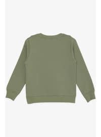 Mint Green - Boys` Sweatshirt