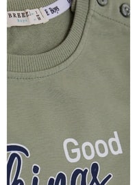 Mint Green - Boys` Sweatshirt