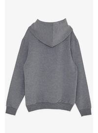 Dark Gray - Boys` Sweatshirt