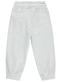 White - Girls` Pants