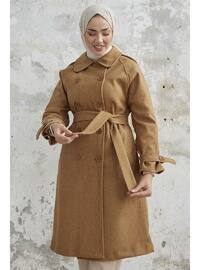 Camel - Fully Lined - Coat