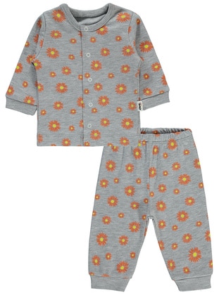 Gray Melange - Baby Pyjamas - Civil Baby