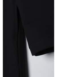 Black - Sweatheart Neckline - Multi - Cardigan