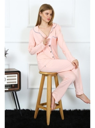 Pink - Pyjama Set - Akbeniz