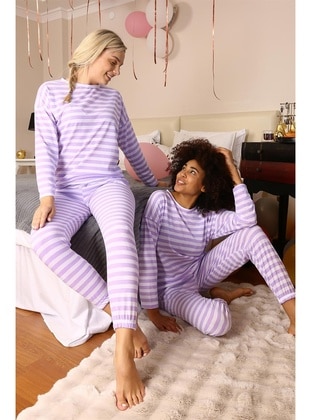 Lilac - Pyjama Set - Akbeniz