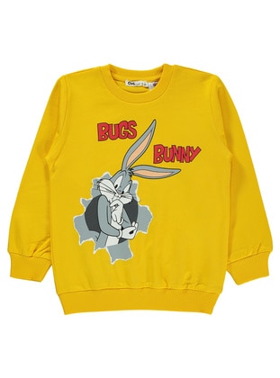 Mustard - Boys` Sweatshirt - Bugs Bunny