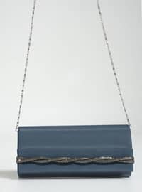 Navy Blue - Evening Bag