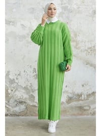 Pistachio Green - Knit Dresses