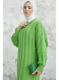 Pistachio Green - Knit Dresses