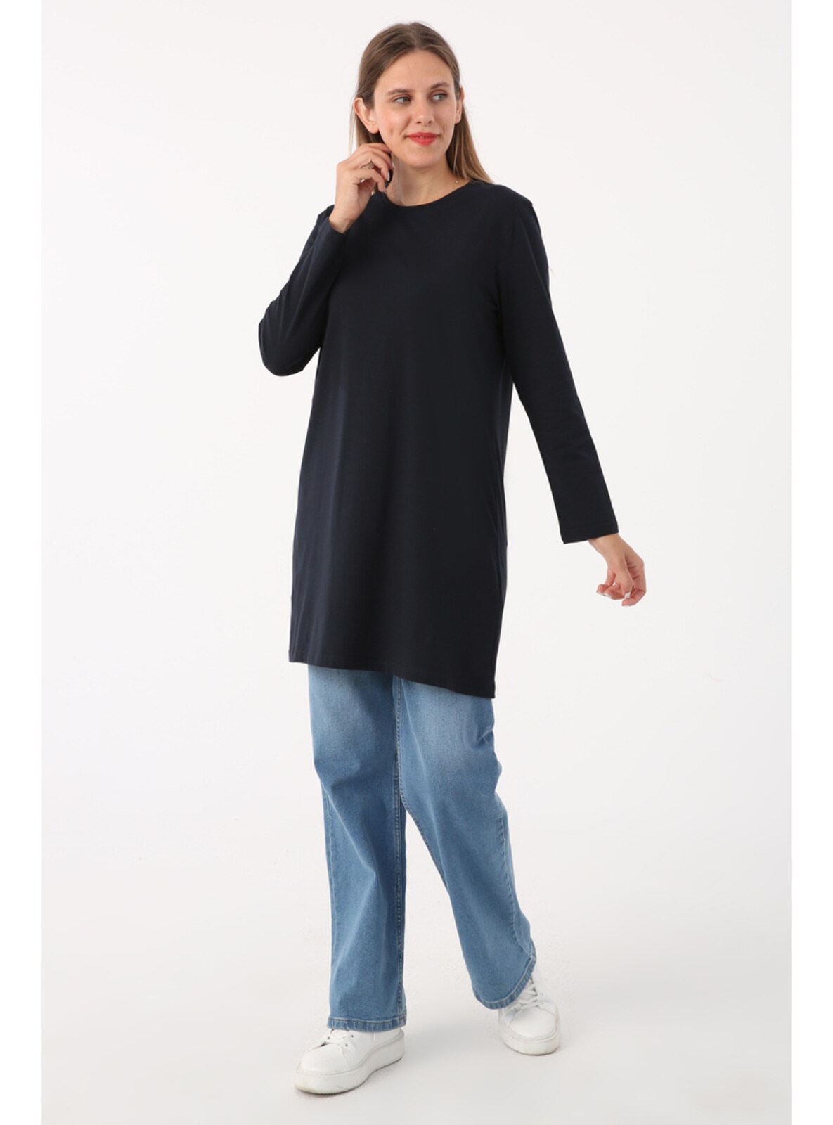 Navy Blue - Tunic