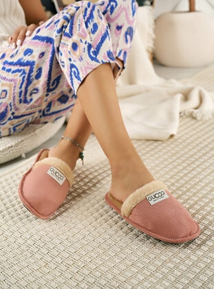 Pink - Home Shoes - Modafırsat