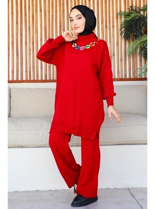 Red - Knit Suits - Benguen