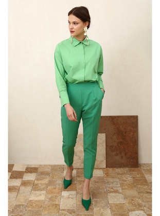 Green - Pants - ALLDAY