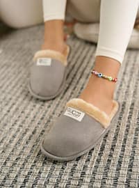 Grey - Home Shoes