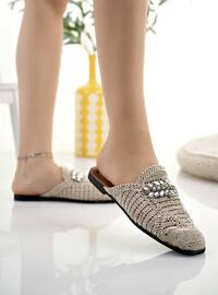 Beige - Home Shoes