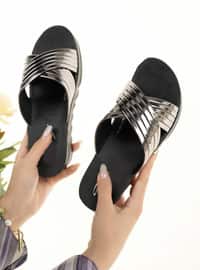 Silver color - Home Shoes