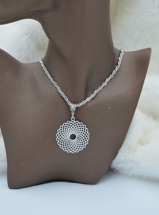 Silver color - Necklace - Artbutika