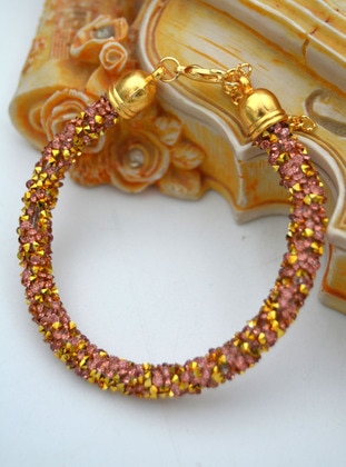 Golden color - Bracelet - Artbutika