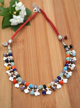 Multi Color - Necklace - Artbutika