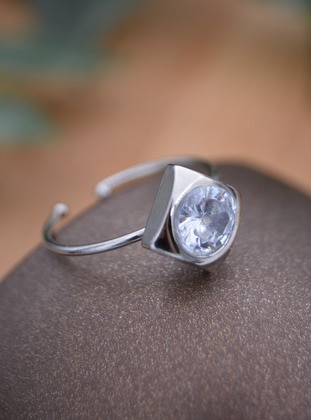 Silver color - Ring - Artbutika