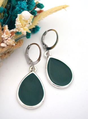 Green - Earring - Artbutika