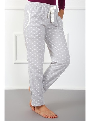 Grey - Pyjama Bottoms - Akbeniz