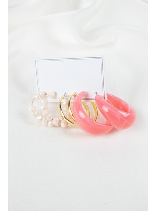 Pink - Earring - Liveyn Design