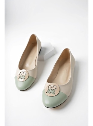Green - Flat Shoes - Muggo