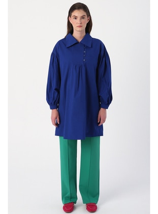 Saxe - Cuban Collar - Tunic - ALLDAY