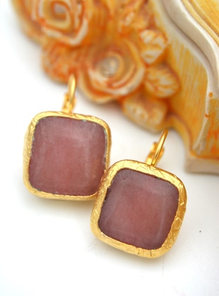 Pink - Earring - Stoneage
