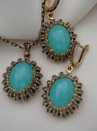 Turquoise - Accessories Set - Stoneage