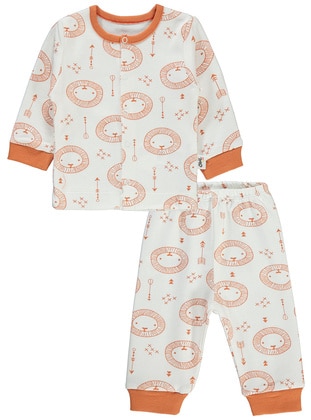 Orange - Baby Pyjamas - Civil Baby