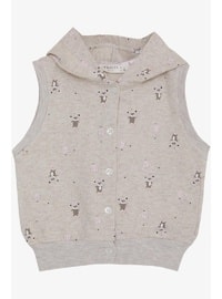 Beige - Baby Cardigan&Vest&Sweaters