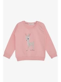 Pink - Girls` Sweatshirt