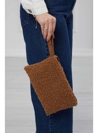 Light Coffe Brown - Clutch Bags / Handbags