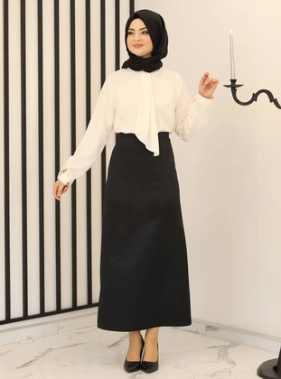 Black - Skirt - Fashion Showcase Design