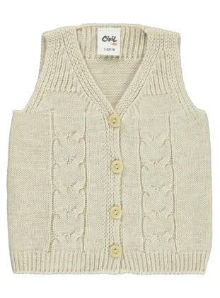 Beige - Baby Cardigan&Vest&Sweaters - Civil Baby