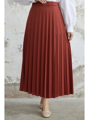 Brick Red - Skirt - InStyle