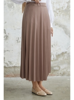 Milky Brown - Skirt - InStyle