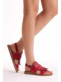 Red - Sandal