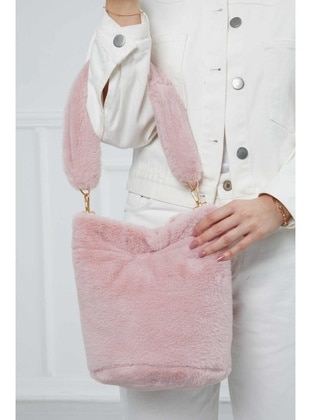 Powder Pink - Shoulder Bags - Aisha`s Design